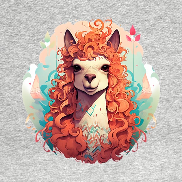 Good vibes Lama by Pawsitivity Park